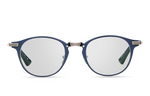 MATTE NAVY - ANTIQUE SILVER / CLEAR