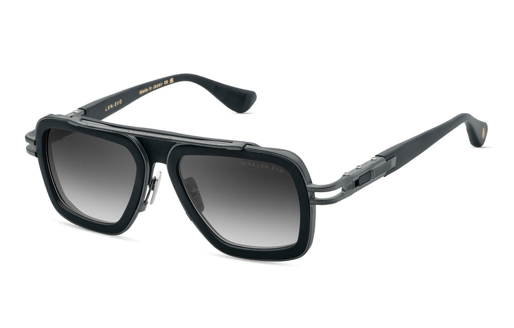 MATTE BLACK - BLACK IRON / DARK GREY TO CLEAR GRADIENT