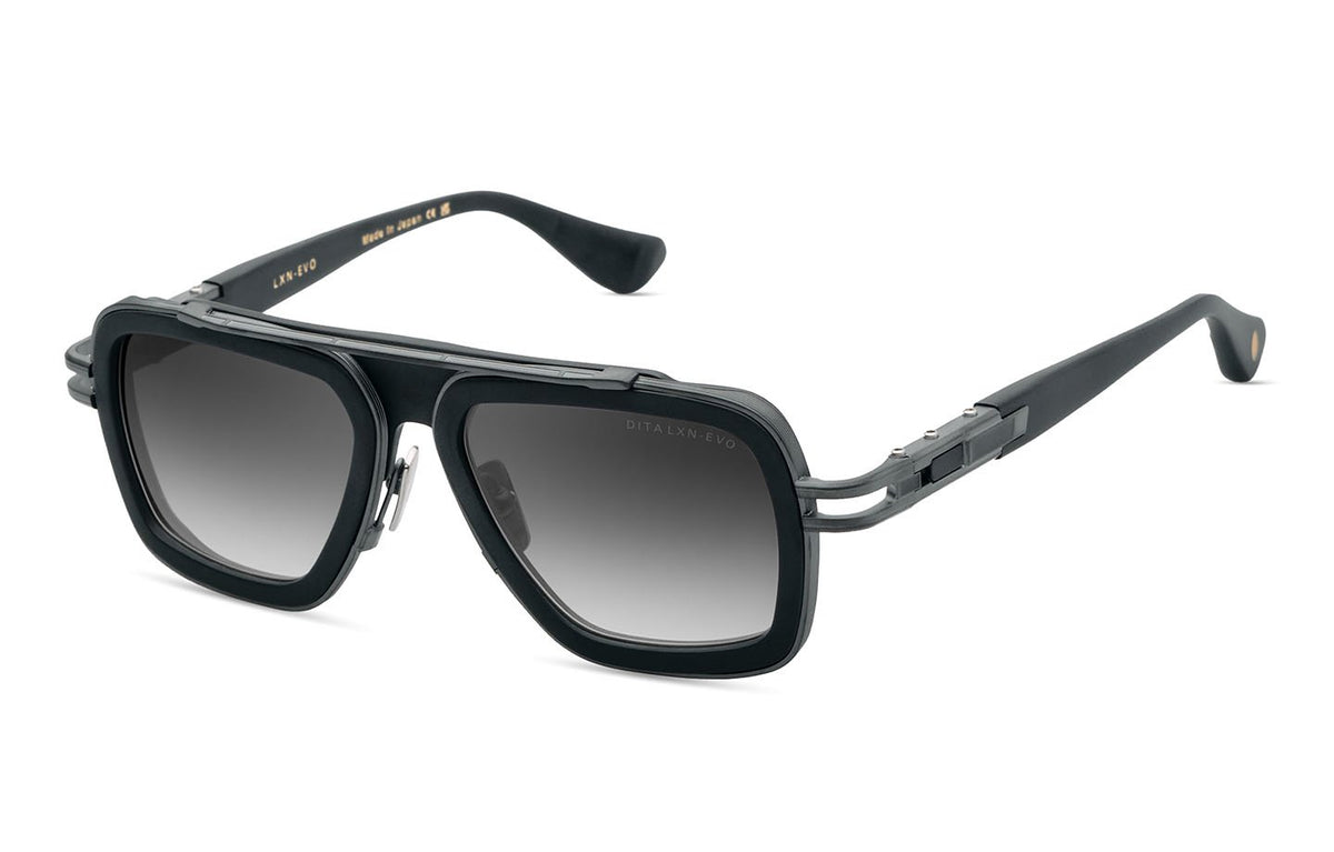 MATTE BLACK - BLACK IRON / DARK GREY TO CLEAR GRADIENT