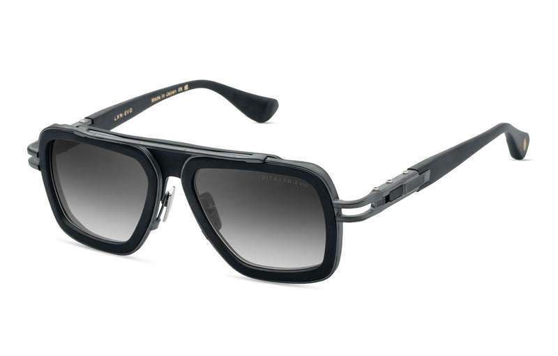 MATTE BLACK - BLACK IRON / DARK GREY TO CLEAR GRADIENT