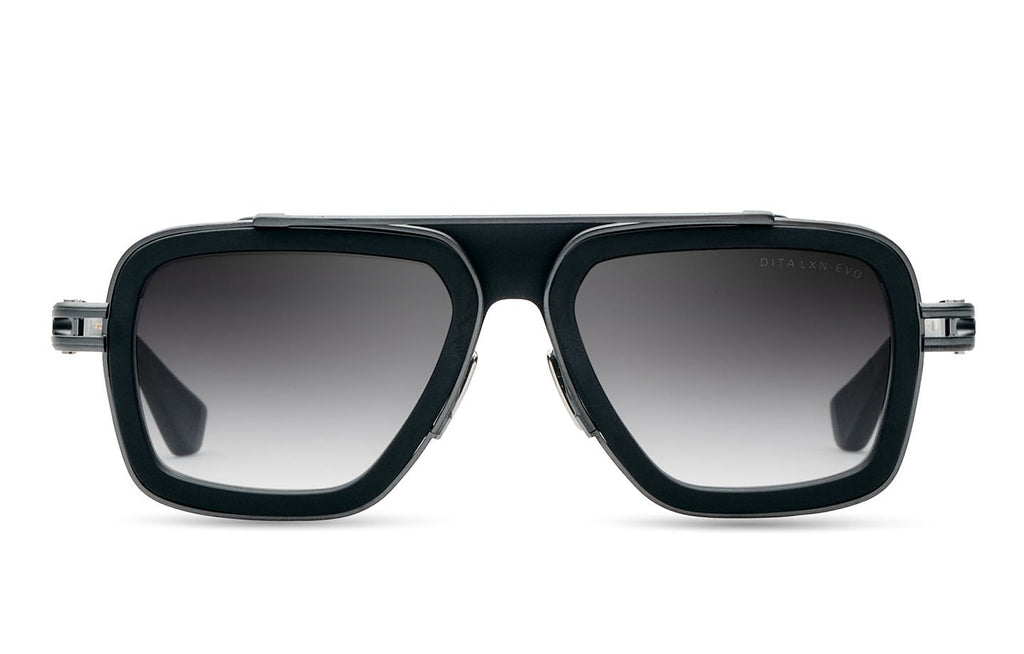 MATTE BLACK - BLACK IRON / DARK GREY TO CLEAR GRADIENT