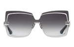 SILVER / DARK GREY TO CLEAR GRADIENT