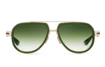 WHITE GOLD - CRYSTAL BLACK MOSS / DARK GREEN TO CLEAR GRADIENT