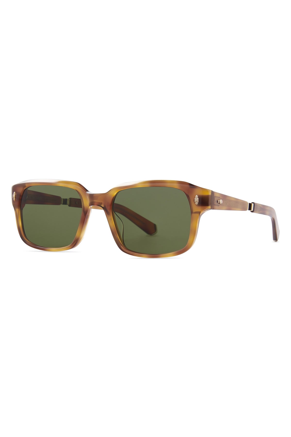 SAFT-WG/BOXGRN - Saffron Tortoise-White Gold/Boxwood Green