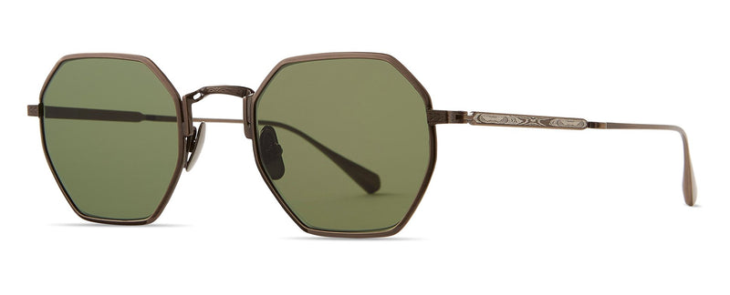 ATG/SFDMDGRN - Antique Gold/Semi-Flat Diamond Green