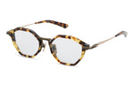 TOKYO TORTOISE - ANTIQUE BROWN - WHITE GOLD / CLEAR