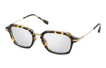 EDO TORTOISE - WHITE GOLD - ANTIQUE BROWN / CLEAR