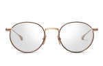 BRUSHED WHITE GOLD - MAHOGANY / CLEAR