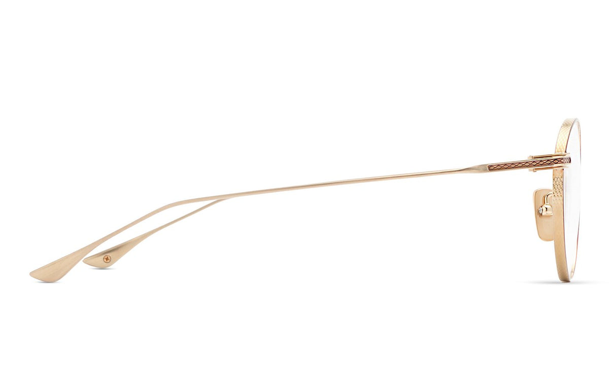 BRUSHED WHITE GOLD - MAHOGANY / CLEAR