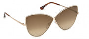 Tom Ford ELISE W FT0569 28G Butterfly Sunglasses