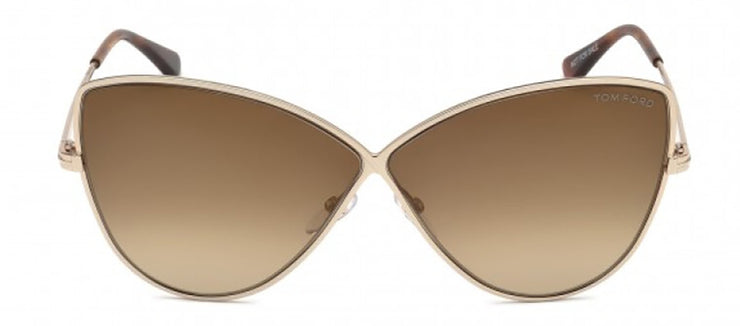 Tom Ford ELISE W FT0569 28G Butterfly Sunglasses