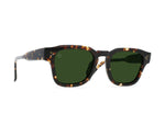 S217 - BRINDLE TORTOISE / GREEN POLARIZED / Green