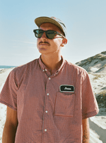 S217 - BRINDLE TORTOISE / GREEN POLARIZED / Green