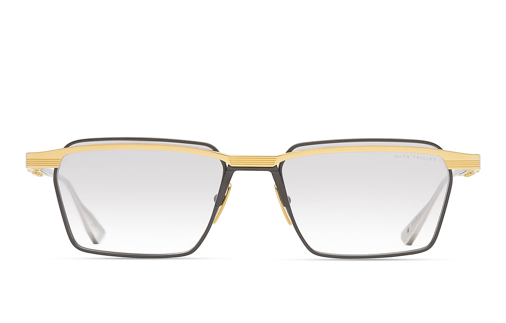 YELLOW GOLD - BLACK IRON / GREY WASH TO CLEAR GRADIENT