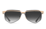 WHITE GOLD - BLACK IRON - BLACK PALLADIUM / GREY TO CLEAR GRADIENT