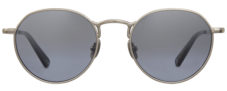 BS-SGY/SFGLABLUM - Brushed Silver-Sea Grey/Semi-Flat Glacier Blue Mirror