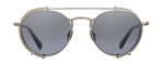 BS-SGY/SFGLABLUM - Brushed Silver-Sea Grey/Semi-Flat Glacier Blue Mirror