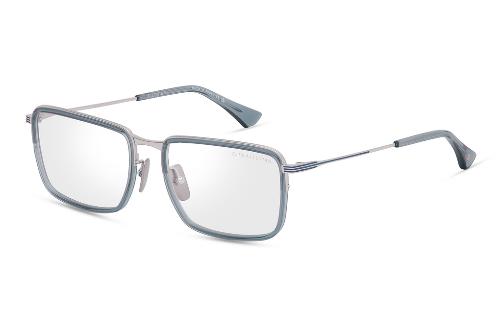 CRYSTAL BLUE - SILVER / CLEAR
