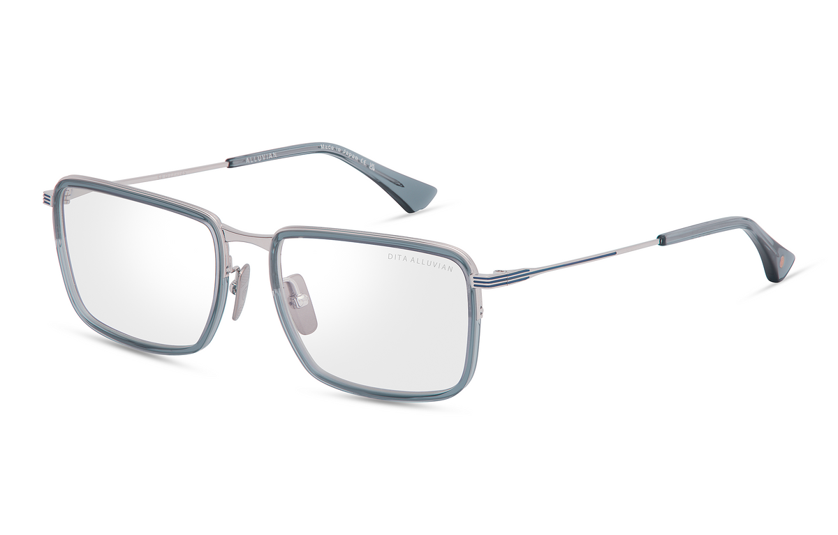 CRYSTAL BLUE - SILVER / CLEAR