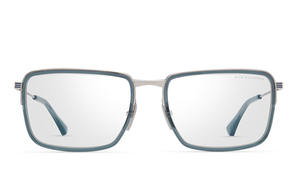 CRYSTAL BLUE - SILVER / CLEAR