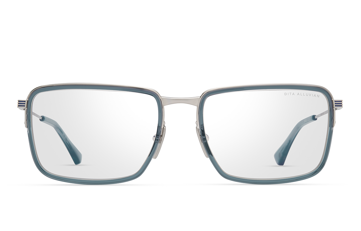 CRYSTAL BLUE - SILVER / CLEAR