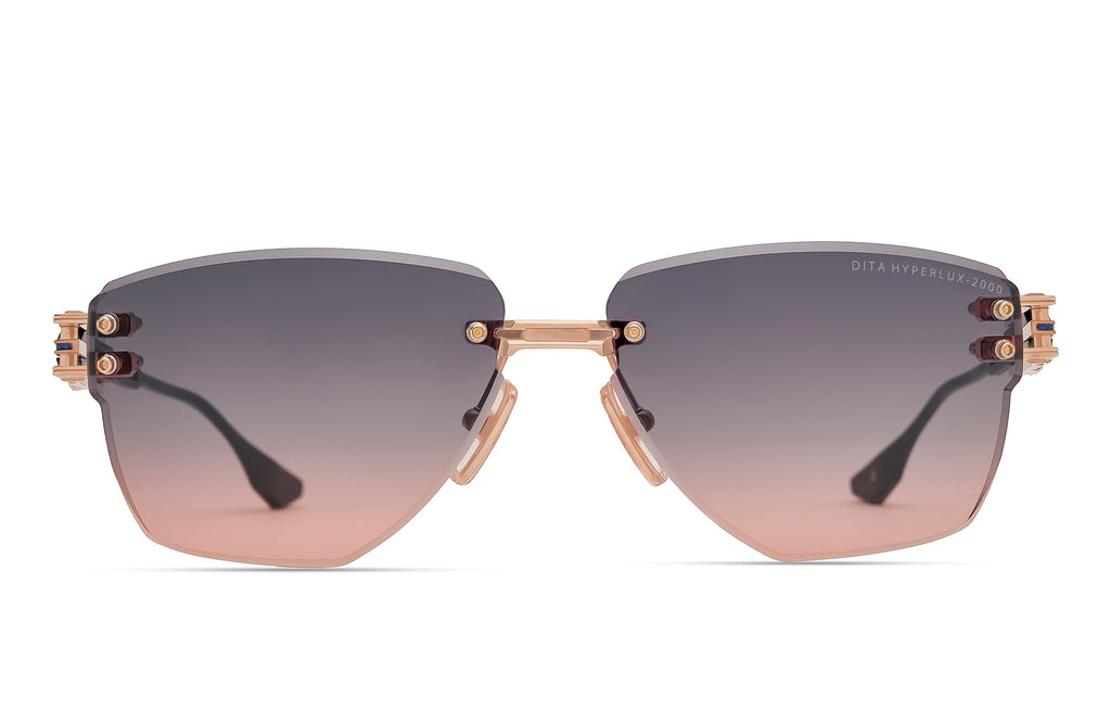 ROSE GOLD - BLUE - BLACK IRON / GREY TO PEACH GRADIENT