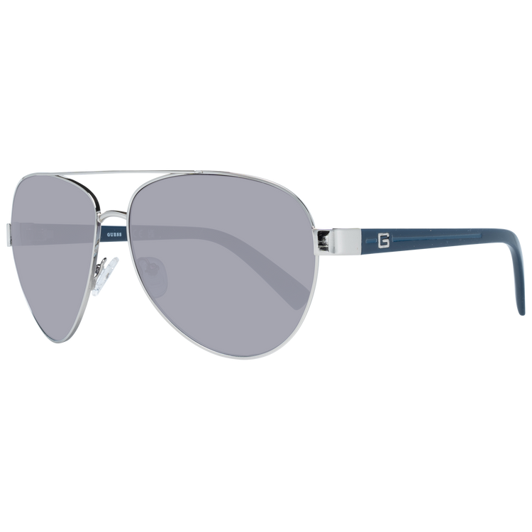 Silver/Blue