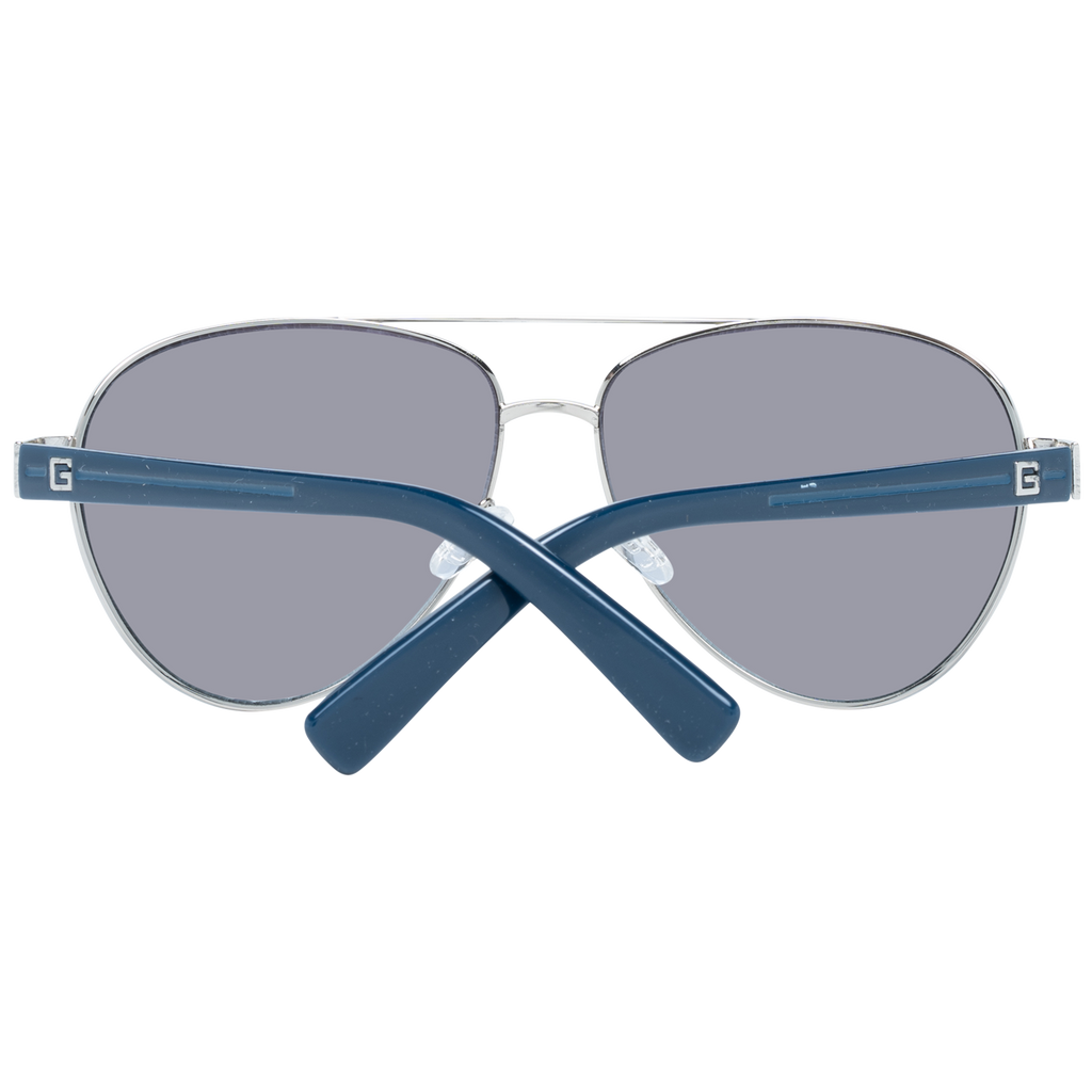 Silver/Blue