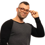 Brown/Demo glasses