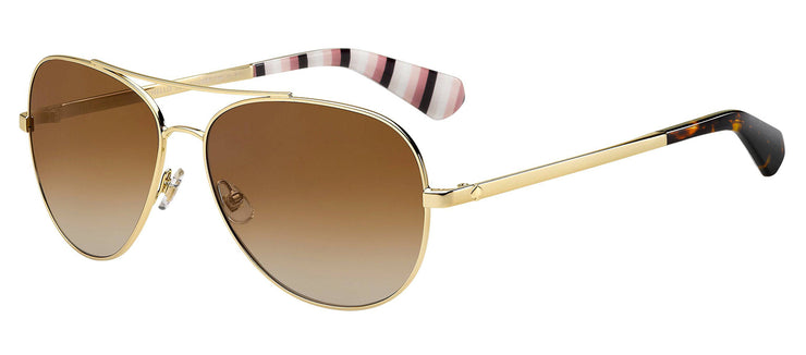 Kate Spade Avaline2/S LA 0013 Aviator Polarized Sunglasses