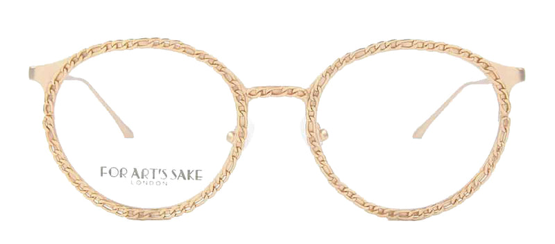 For Art's Sake London OP371 Round Blue Light Eyeglasses