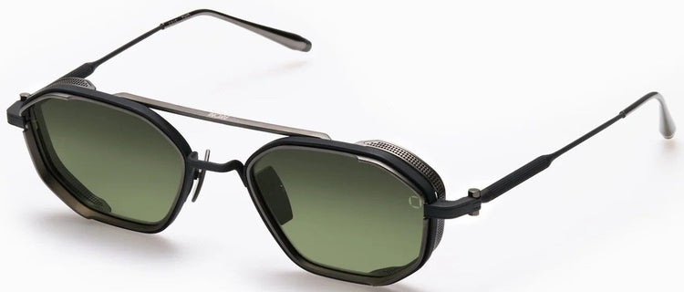 Akoni ERIS - TWO BLK - BLK HEXAGONAL Sunglasses