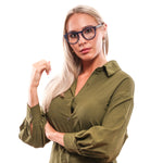 Blue/Demo glasses
