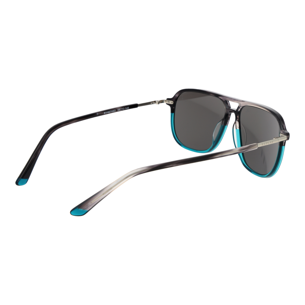 Turquoise/Grey