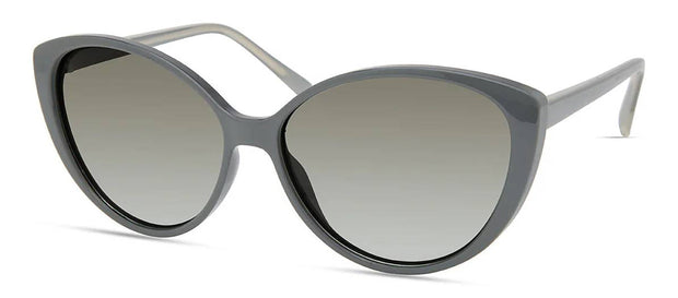 RZ by Rachel Zoe Adara GREY Cat Eye Polarized Sunglasses