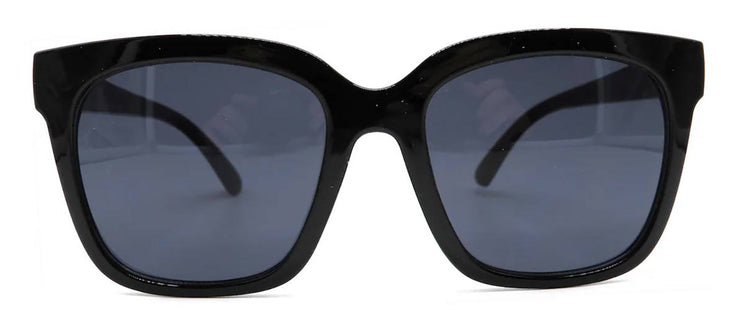 RZ by Rachel Zoe Bliss BLK Oversized Square Sunglasses