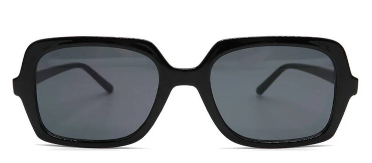 RZ by Rachel Zoe Sheridan BLK Rectangle Sunglasses