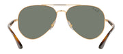 Ray-Ban RB3675 001/58 Aviator Polarized Sunglasses