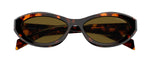 Prada PR 26ZS 16K08Z Oval Sunglasses