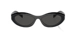 Prada PR 26ZS 16K08Z Oval Sunglasses