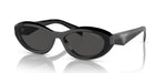 Prada PR 26ZS 16K08Z Oval Sunglasses