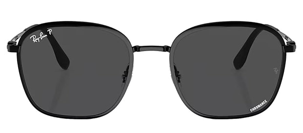 Ray-Ban RB3720 002/K8 Square Polarized Sunglasses