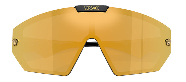 Versace VE4461 GB1/87 Shield Sunglasses
