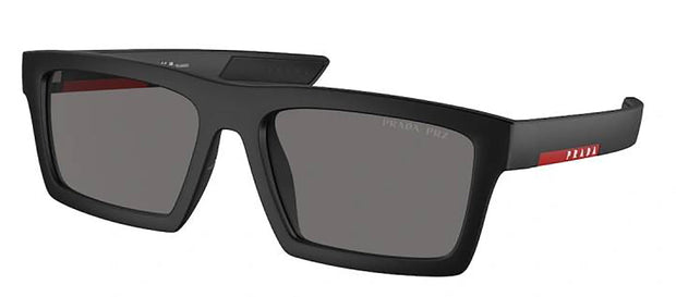 Prada Linea Rossa 0PS 02ZSU 1BO02G Flattop Polarized Sunglasses