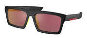 Prada Linea Rossa PS 02ZSU 1BO10A Flattop Sunglasses