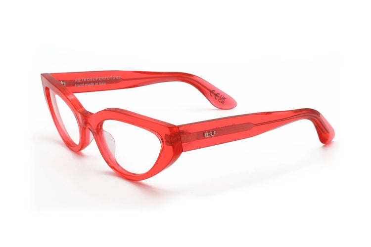NUMERO 124 LIGHT RED 3/4 View