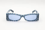 ZOKOA BLUE/BLACK CHECKS Front