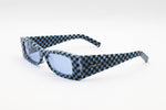 ZOKOA BLUE/BLACK CHECKS 3/4 View