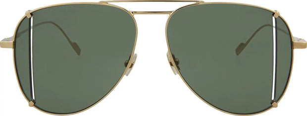 Saint Laurent SL193TCUT 003 Aviator Sunglasses