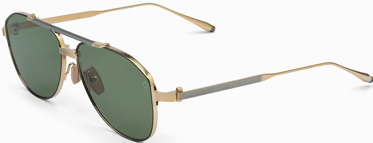 Akoni HELIOS GLD - BLK AVIATOR Sunglasses